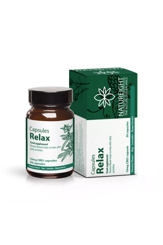 Gellules Natureight Relax CBD